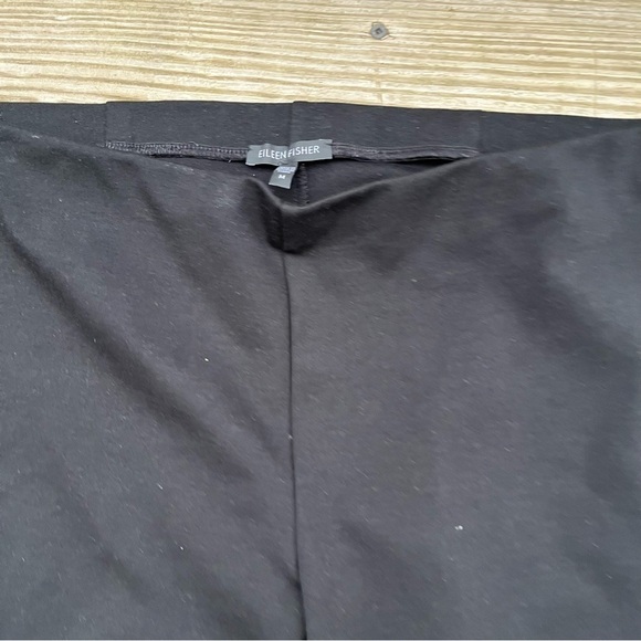 Eileen fisher stretch pointe Ankle Zip pull on dress pants Black Medium ankle - Picture 6 of 8